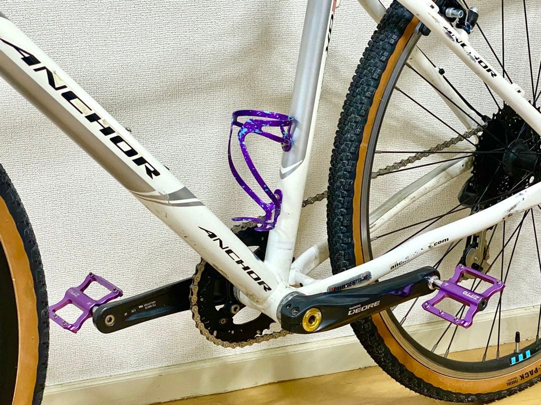 ANCHOR XD3 グラベルクロスバイク カスタム パープル 新品多数