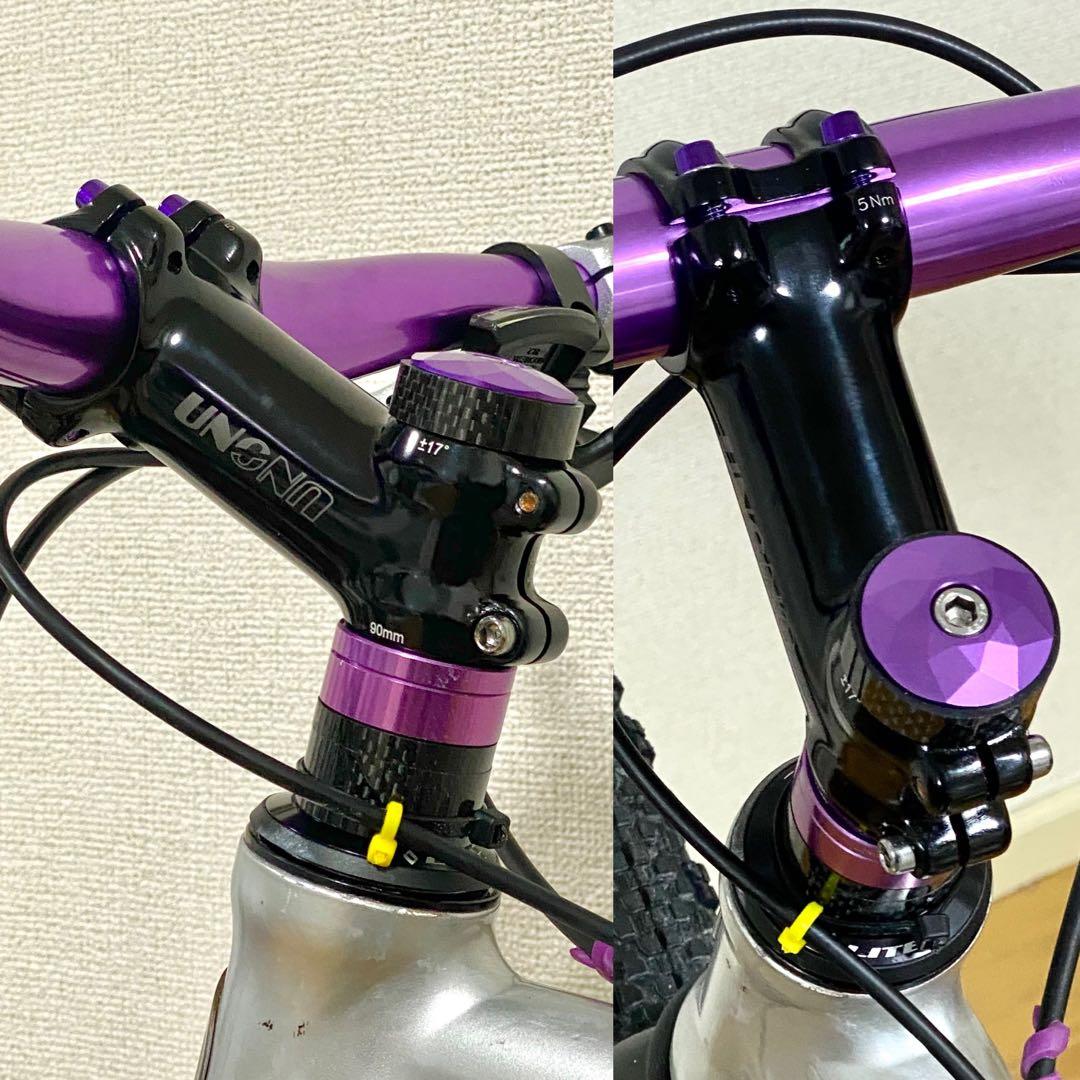 ANCHOR XD3 グラベルクロスバイク カスタム パープル 新品多数
