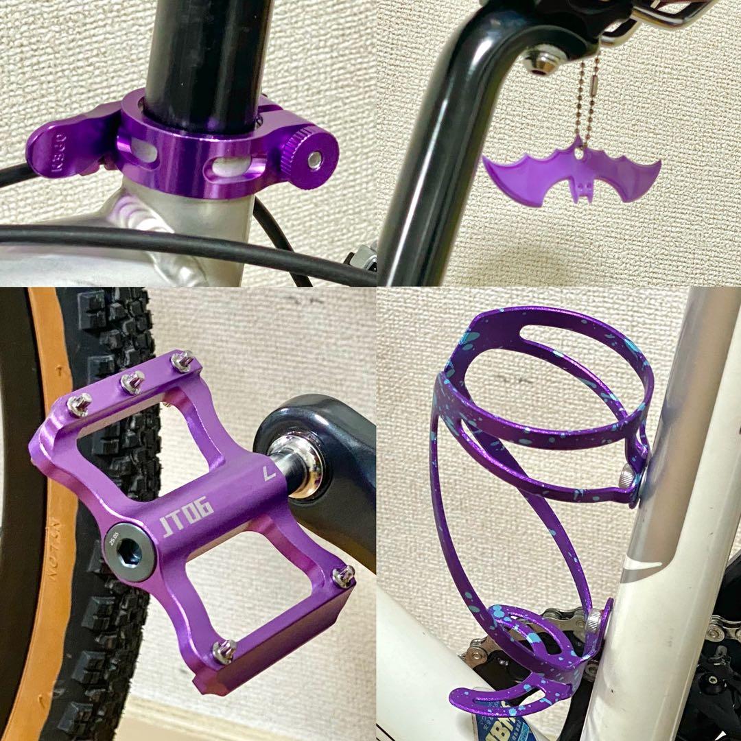 ANCHOR XD3 グラベルクロスバイク カスタム パープル 新品多数