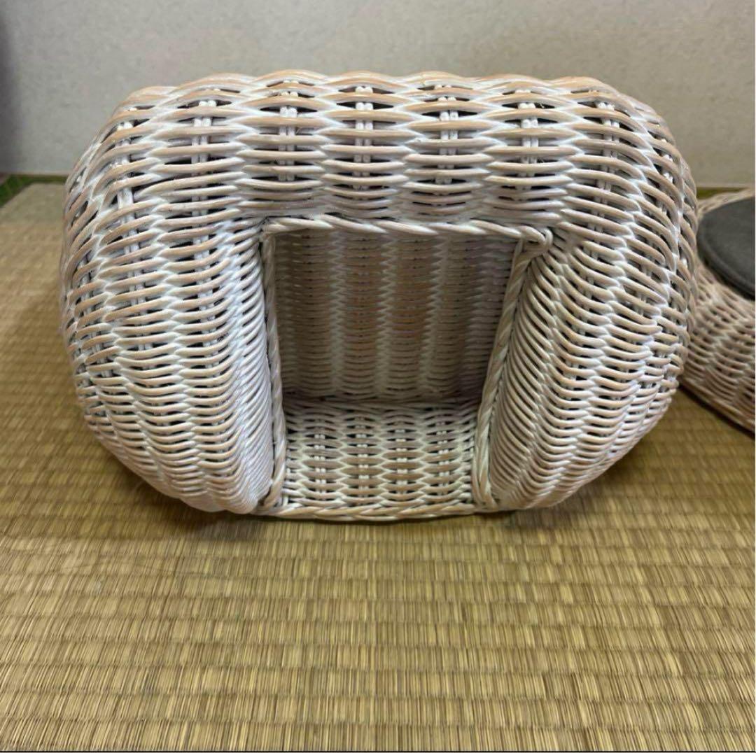 みー2脚CHERRY チェリー 座椅子チェア 椅子 ラタン RATTAN