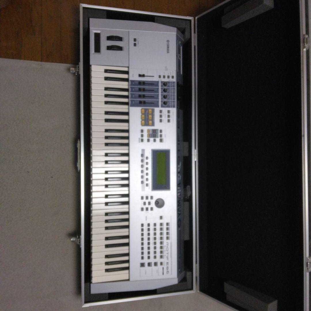 YAMAHA motif es6 シンセサイザー 61鍵盤 シルバー ジャンク品