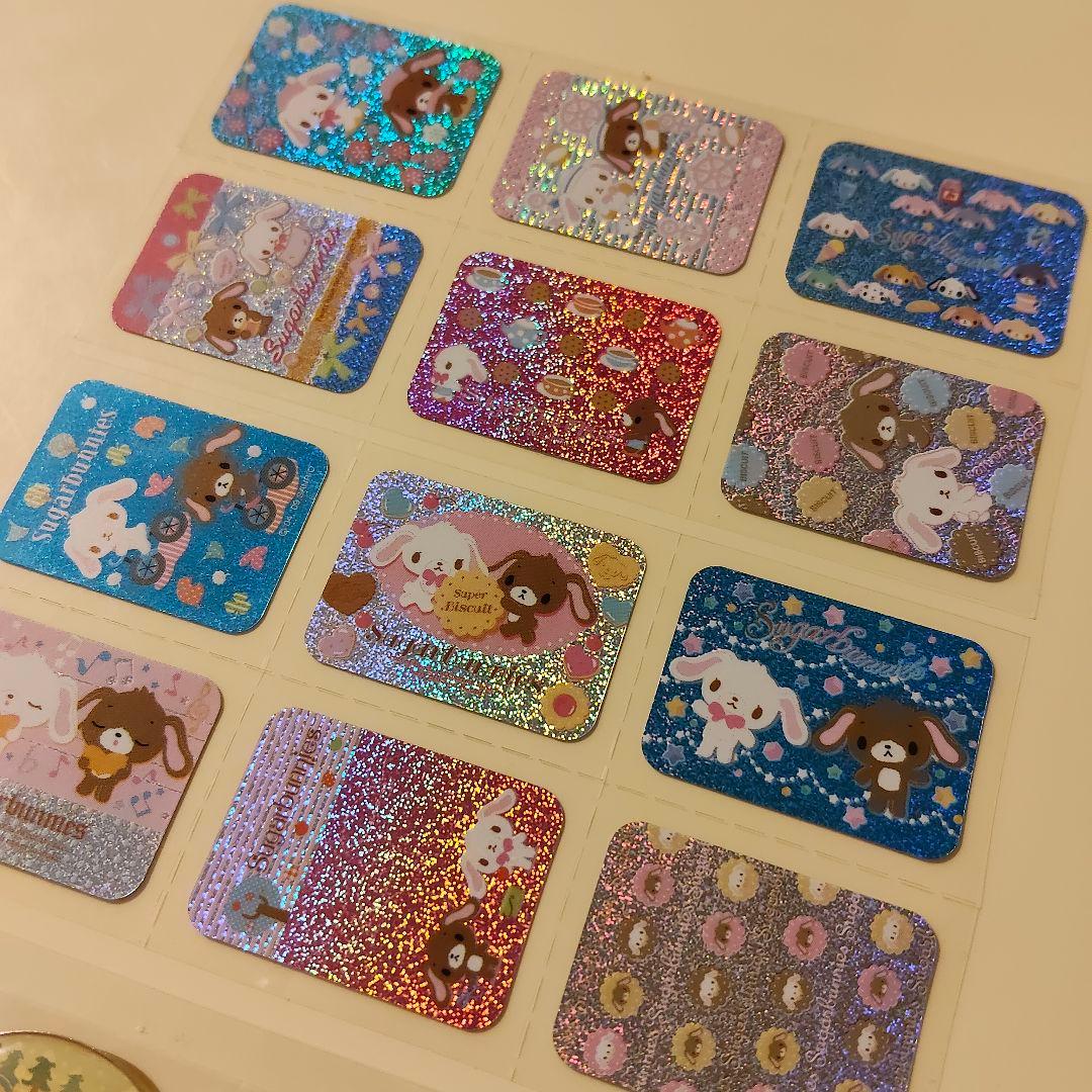 シュガーバニーズ Sugarbunnies キャラクターシールセット 平成レトロ