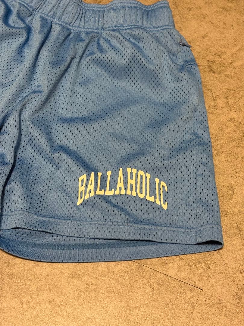 ballaholic メッシュ パンツ バスパン ブルー