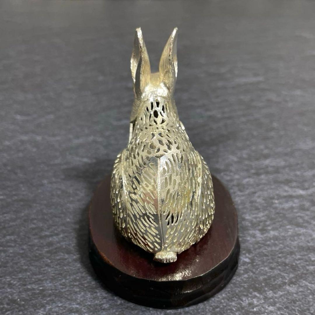 クリストフル　Christofle うさぎ　置き物　フランス