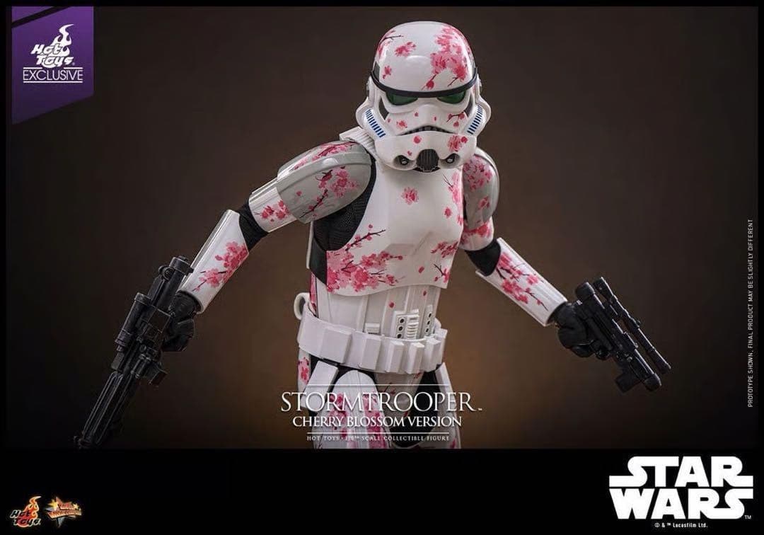 ブラックシリーズ　スターウォーズ　ストームトルーパー　ホットトイズ風　桜Ver.