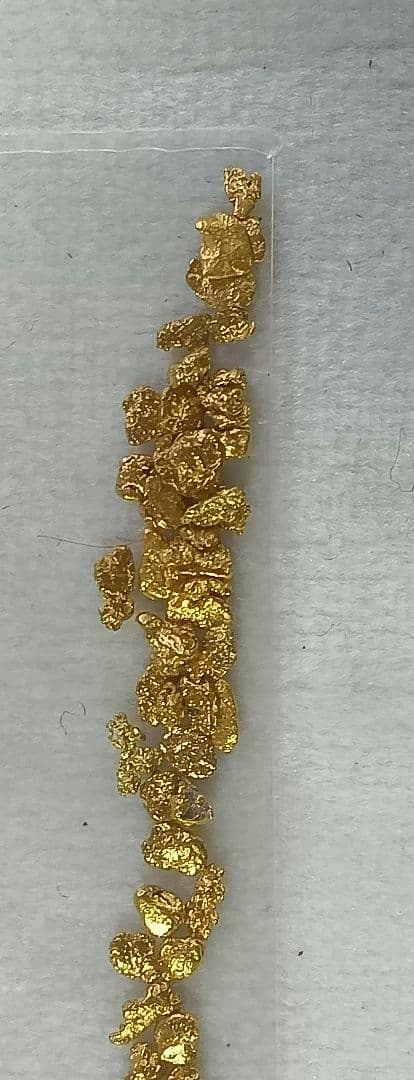砂金　金　0.8g K21.6 GOLD