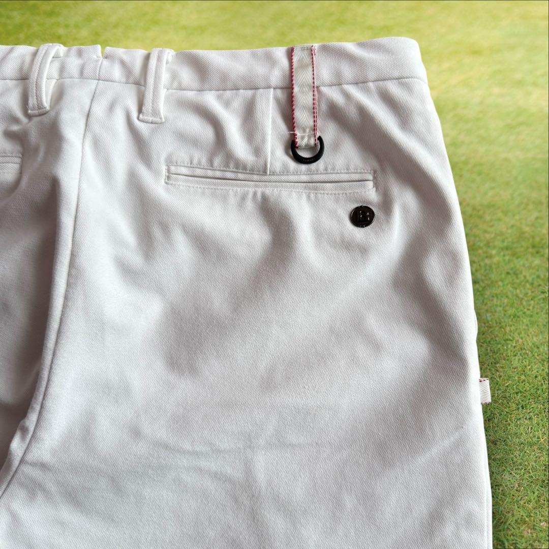 ブリーフィング　パンツ　白　ホワイト　L〜XL相当 チノパン　ストレッチ素材