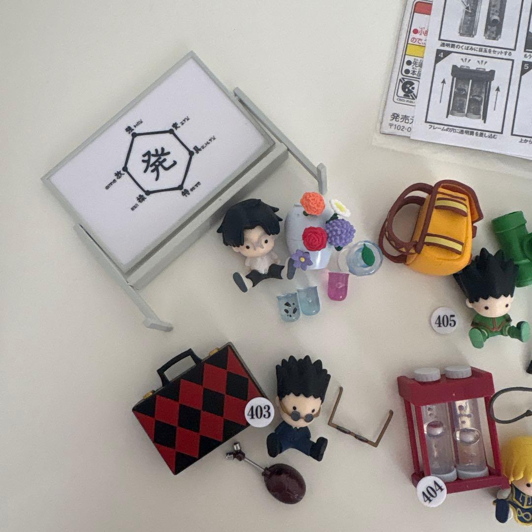 ハンターハンター HUNTERHUNTER 小型の再現模型 ミニチュア