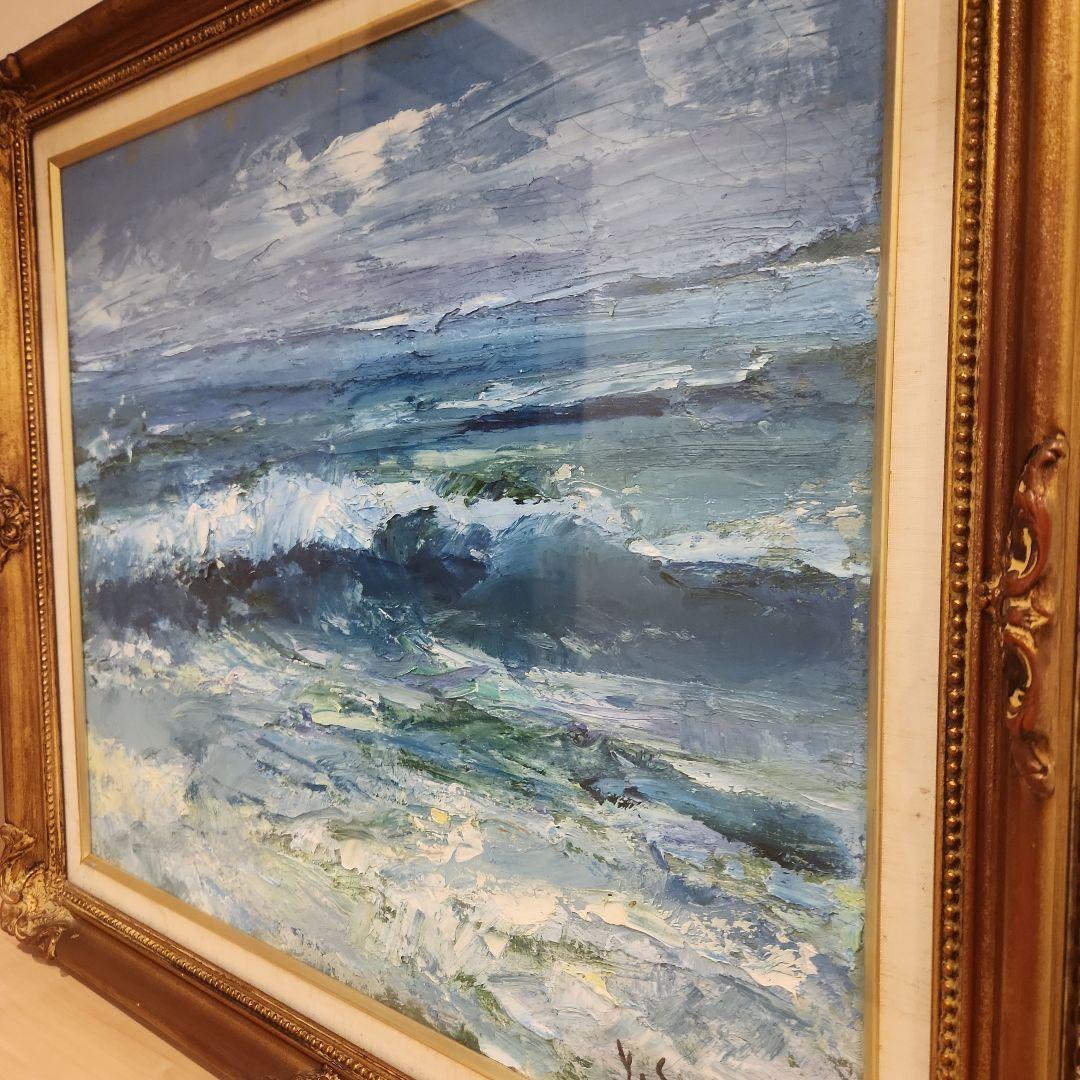 絵画　斎藤良夫　油彩