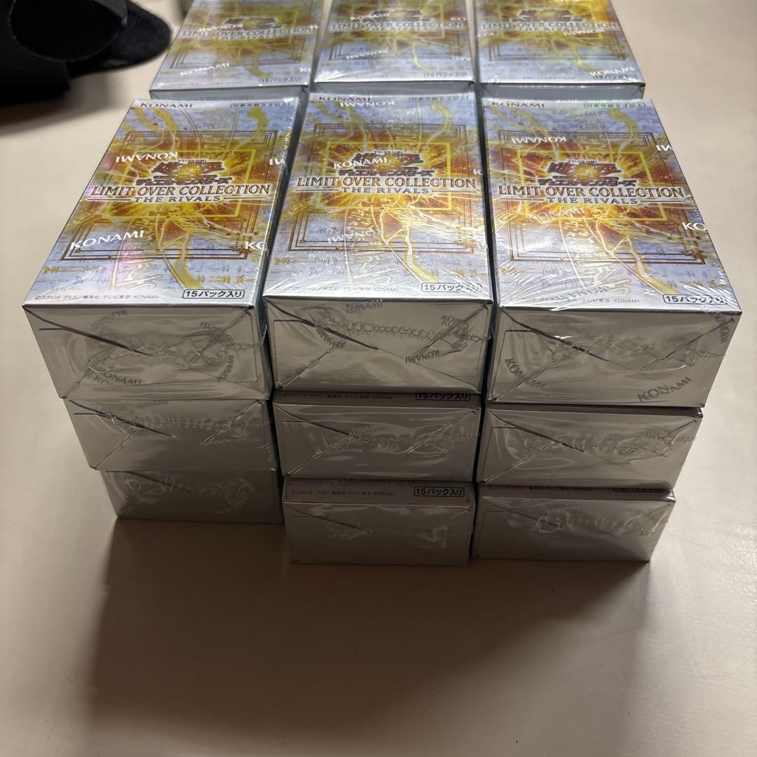 遊戯王 リミットオーバーコレクション ザ ライバルズ　シュリンク付き　18BOX
