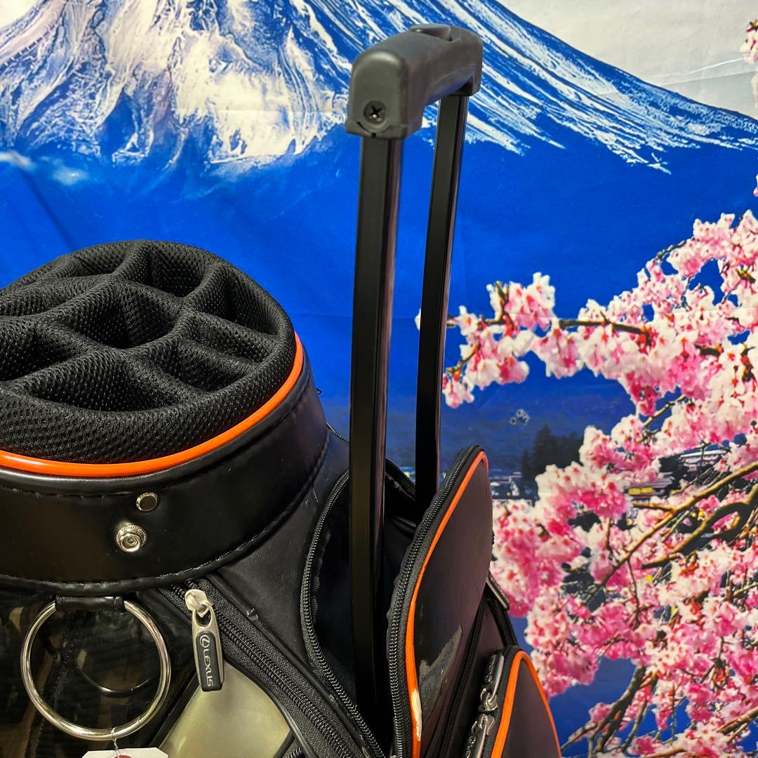 寶BW-1157 LEXUS レクサス キャスター付き キャディバッグ 14分割