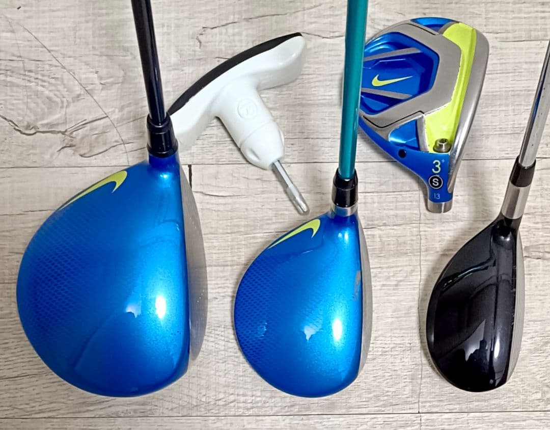 GWまでの最終価格 NIKE＆TaylorMade 13本 VAPOR メソッド