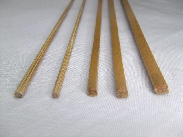 和竿　竹竿　タナゴ竿用　古竹矢竹　削り穂先素材　①