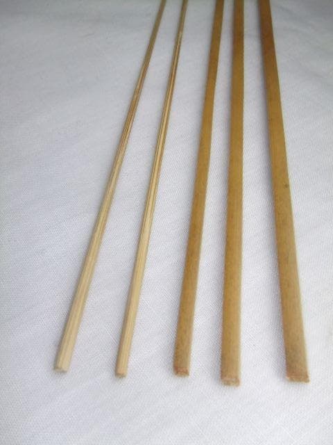 和竿　竹竿　タナゴ竿用　古竹矢竹　削り穂先素材　①