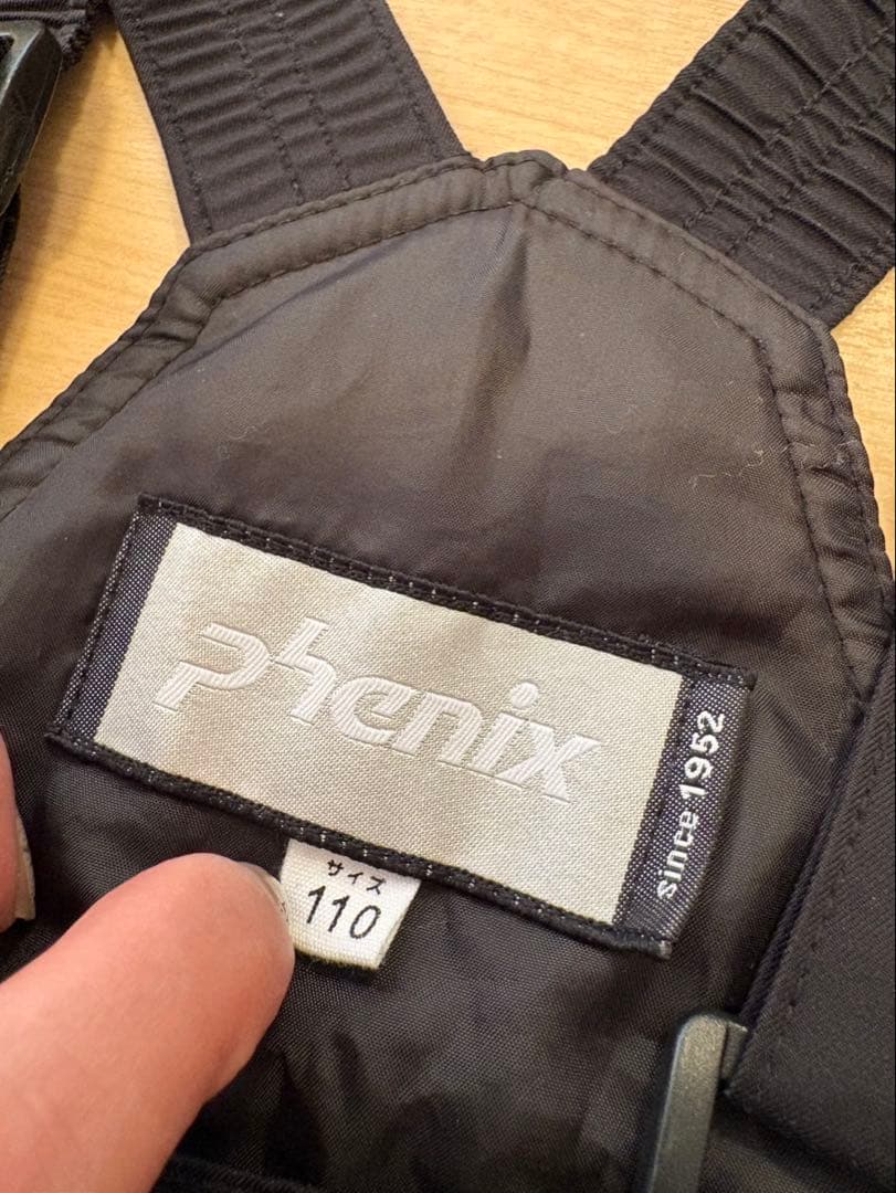 phenix キッズ　スキー・スノボウェア　110MARVELスパイダーマン柄