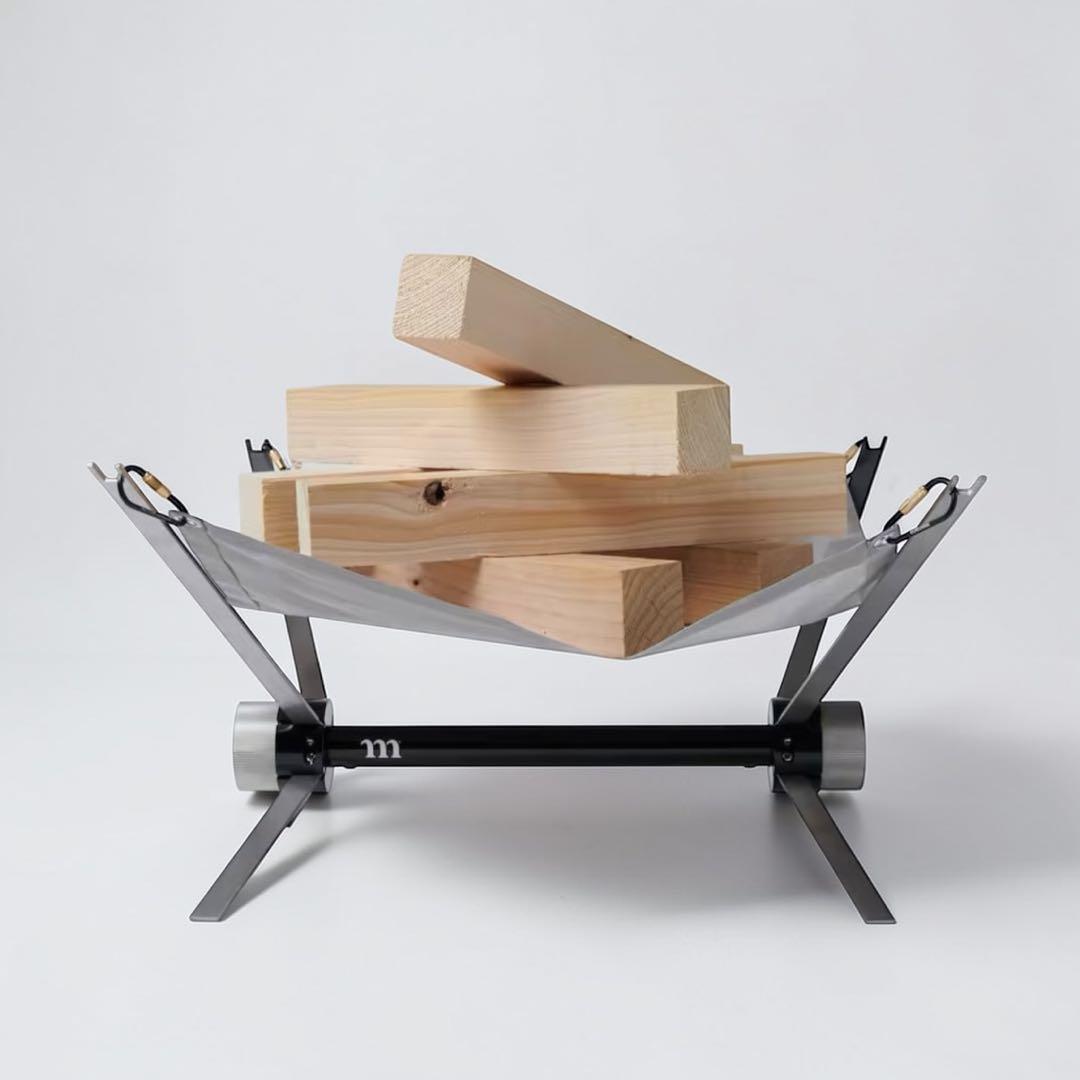 未使用 ムラコ muraco サテライトファイヤーベース グリル セット 焚火台