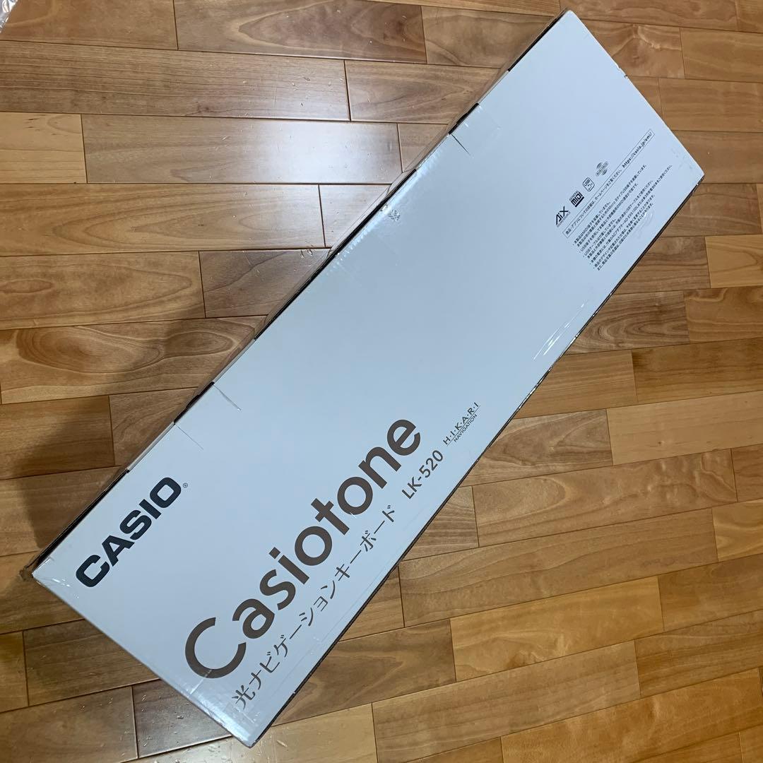 極美品★CASIO Casiotone 光ナビゲーション23年製　LK-520