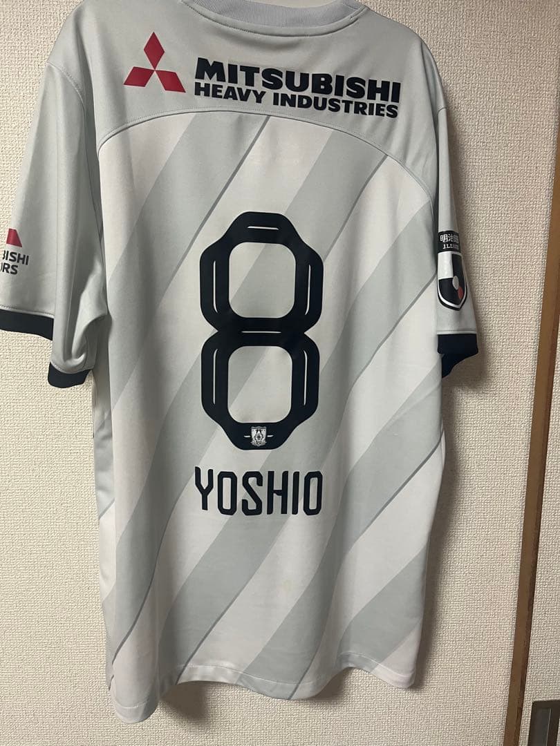 浦和レッズ Nike アウェイジャージ 背番号8 YOSHIO