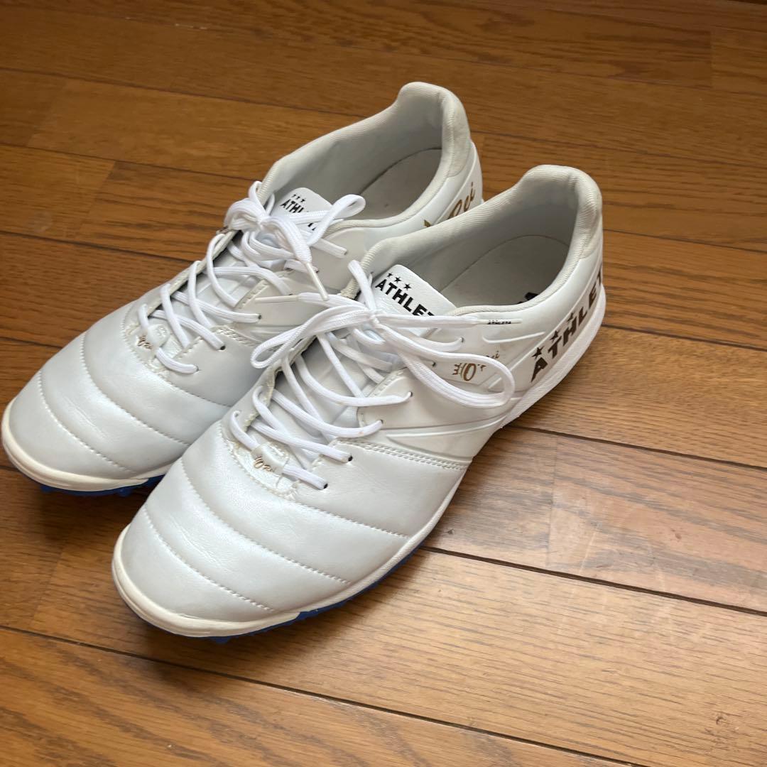 【美品】ATHLETA O Rei ホワイト フットサルシューズ