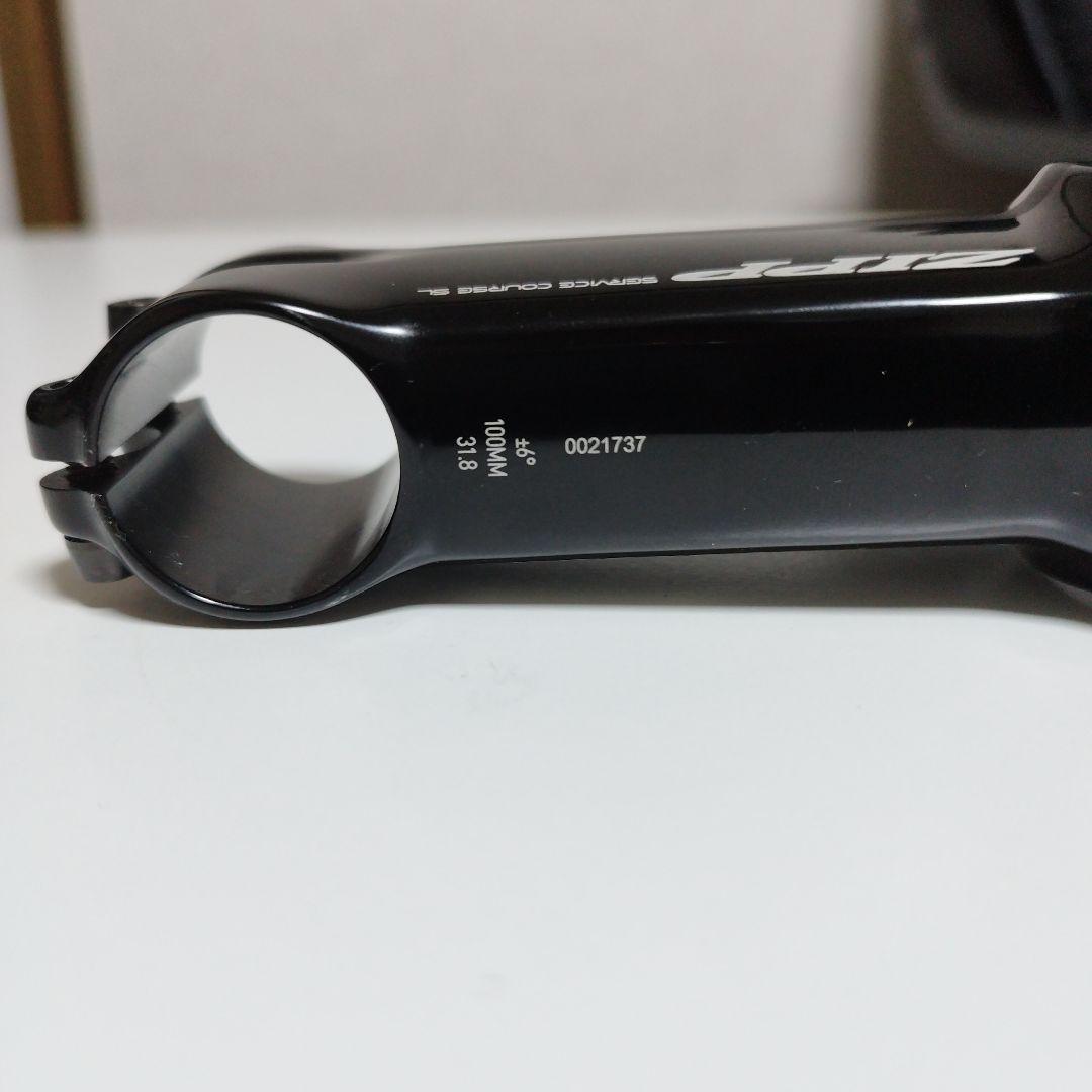 ZIPP ServiceCourse SL 6° ブラック 100mm ステム