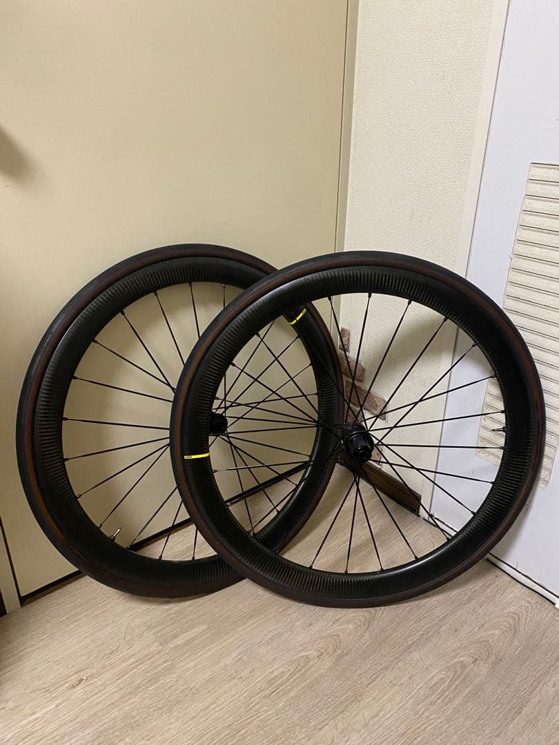 MAVIC COSMIC SLR45 DISC　マヴィック前後ホイール