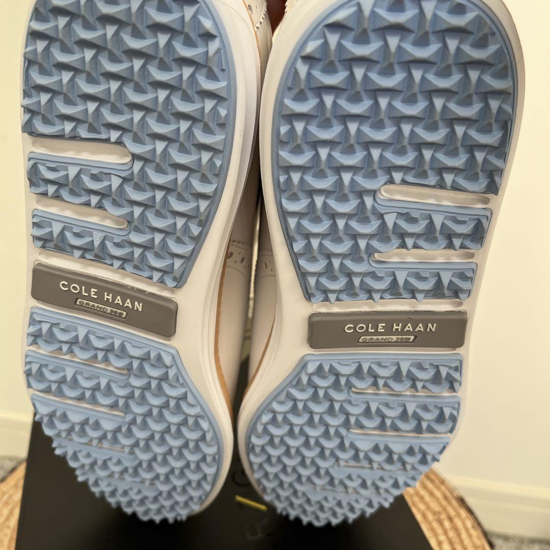 【新品】COLE HAAN ゴルフシューズ サイズ8 ホワイト