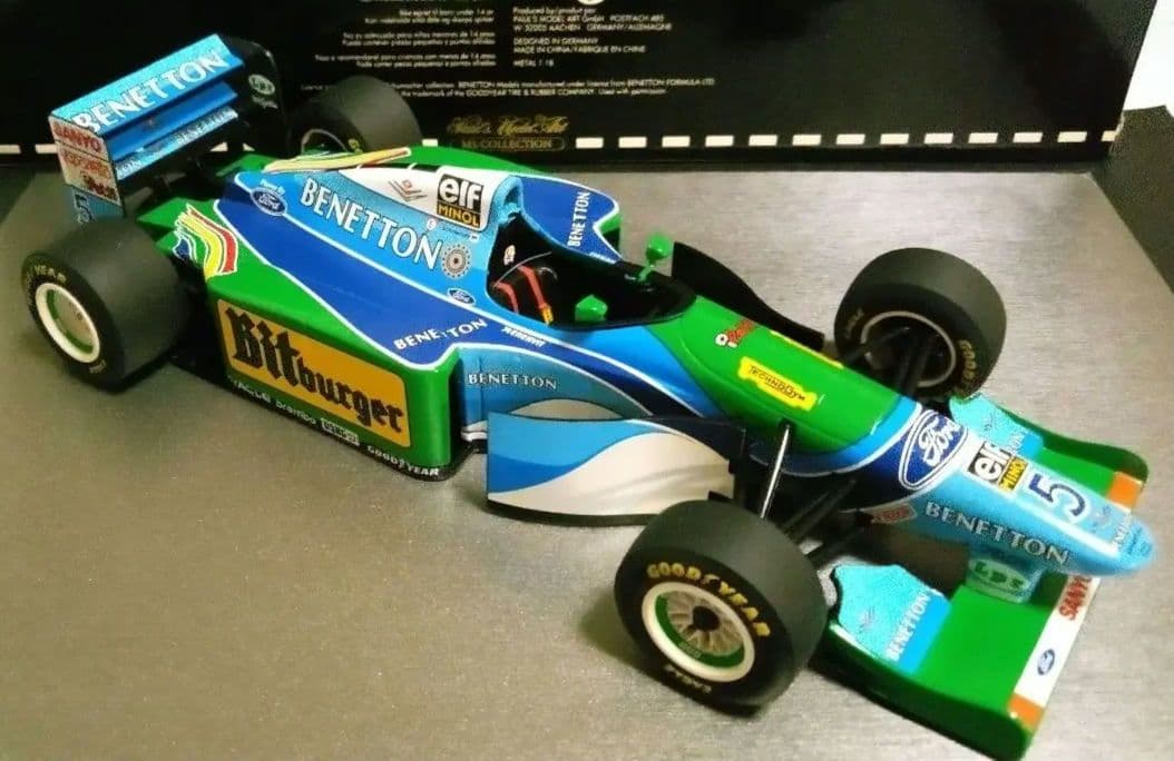 ミニチャンプス 1/18 F1 ベネトン B194 M.シューマッハ