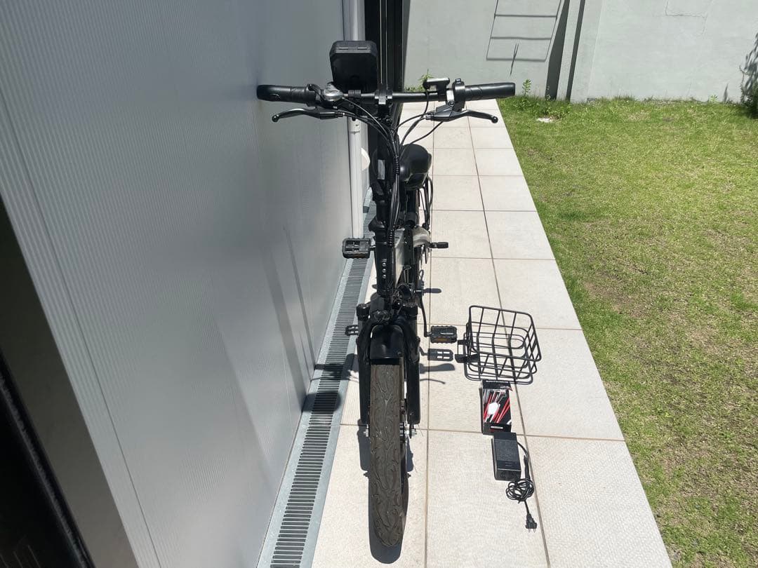 動作品 FLYFISH 折り畳み 電動アシスト自転車 走行379km 20インチ