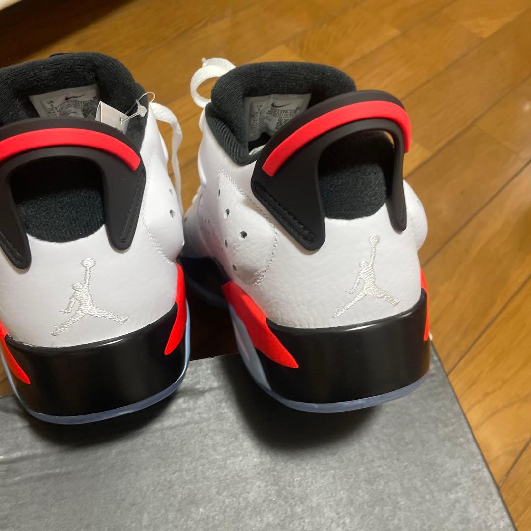 Jordan retro 6g ホワイト/ブラック/レッド
