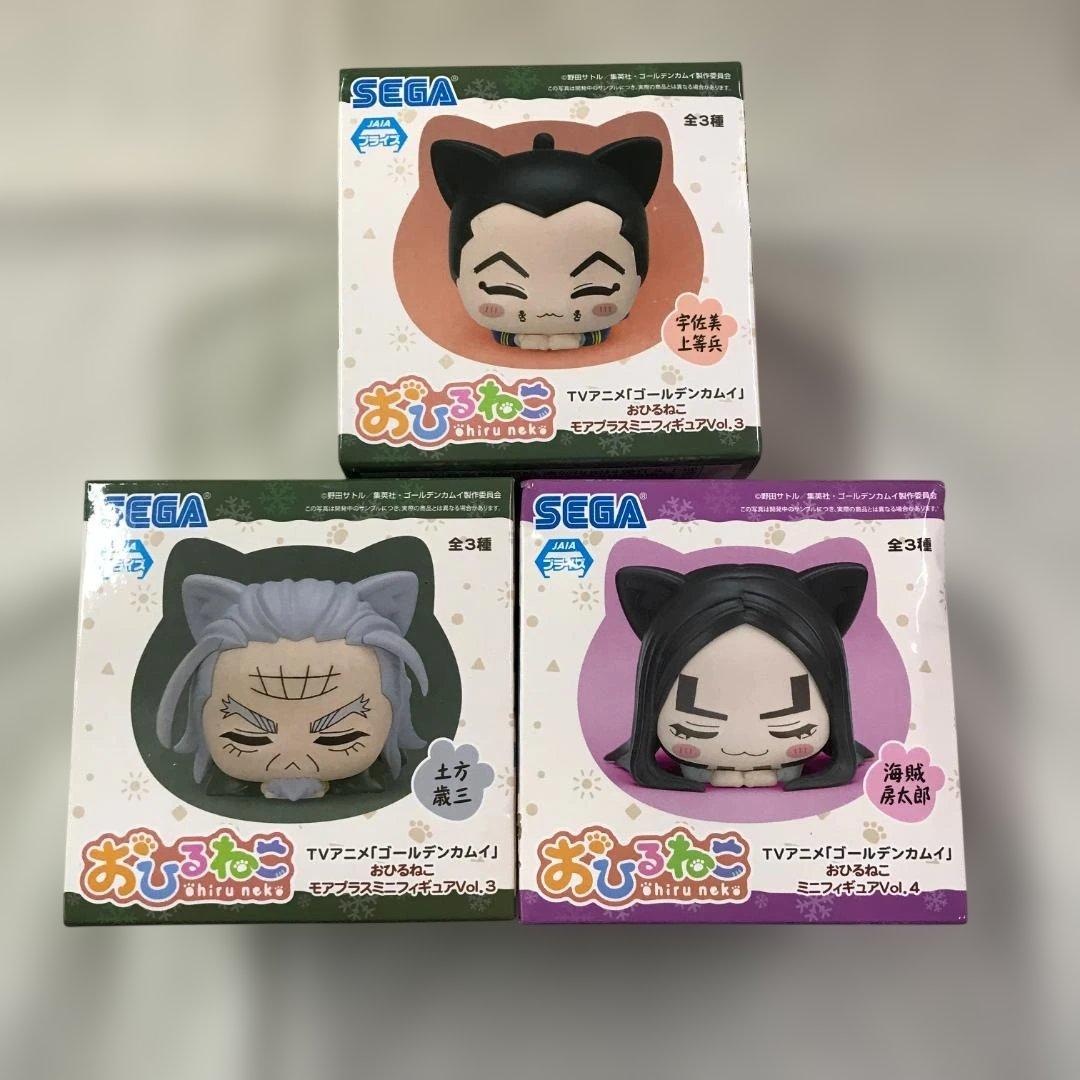 ゴールデンカムイ グッズ大量まとめ ぬいぐるみ ステッカー キーホルダー 等