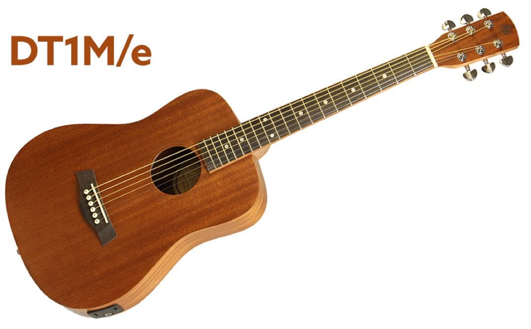 ピックアップ付ミニサイズギター 音音 DT1M/e