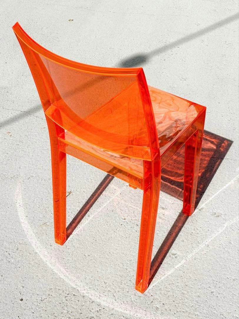 新*ー様 Kartell カルテル　希少　オレンジ　ラ・マリーチェア　ラマリー