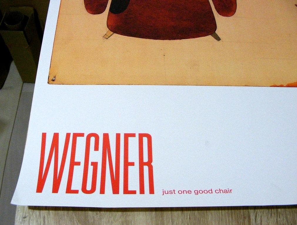 Hans J. Wegner Design Museum 2014年ポスター