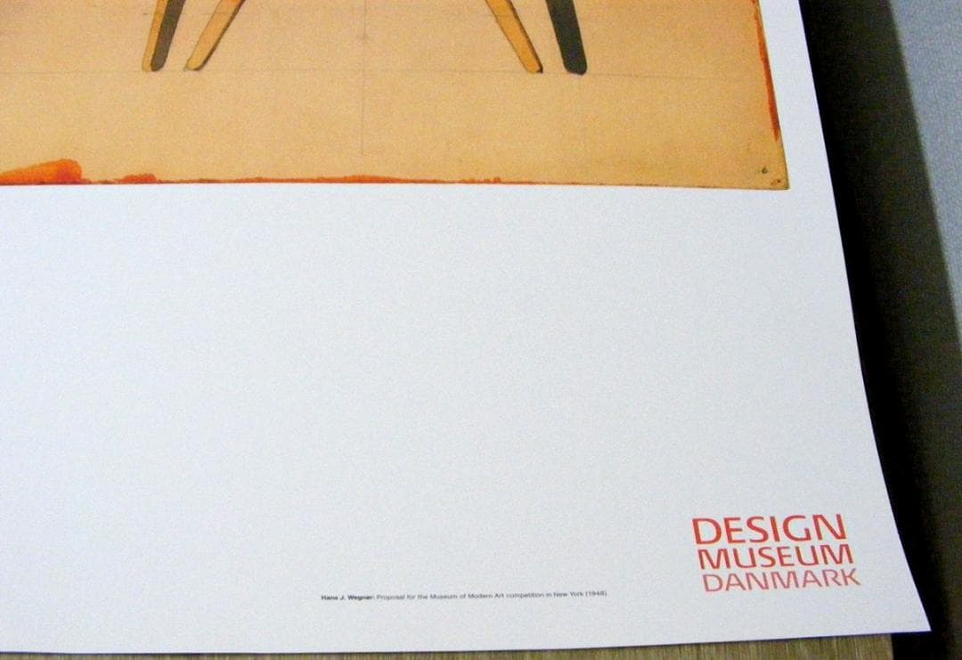 Hans J. Wegner Design Museum 2014年ポスター
