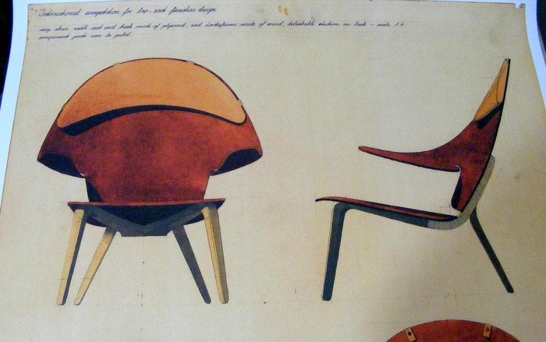 Hans J. Wegner Design Museum 2014年ポスター