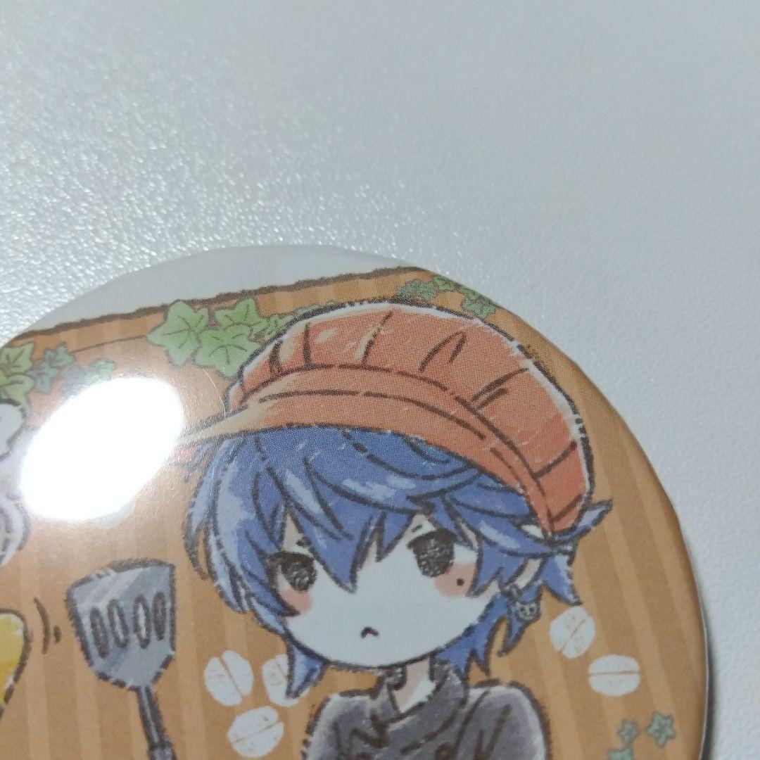【クロケスタ】朱鷺燈一夜 グラフアート カフェ 缶バッジ
