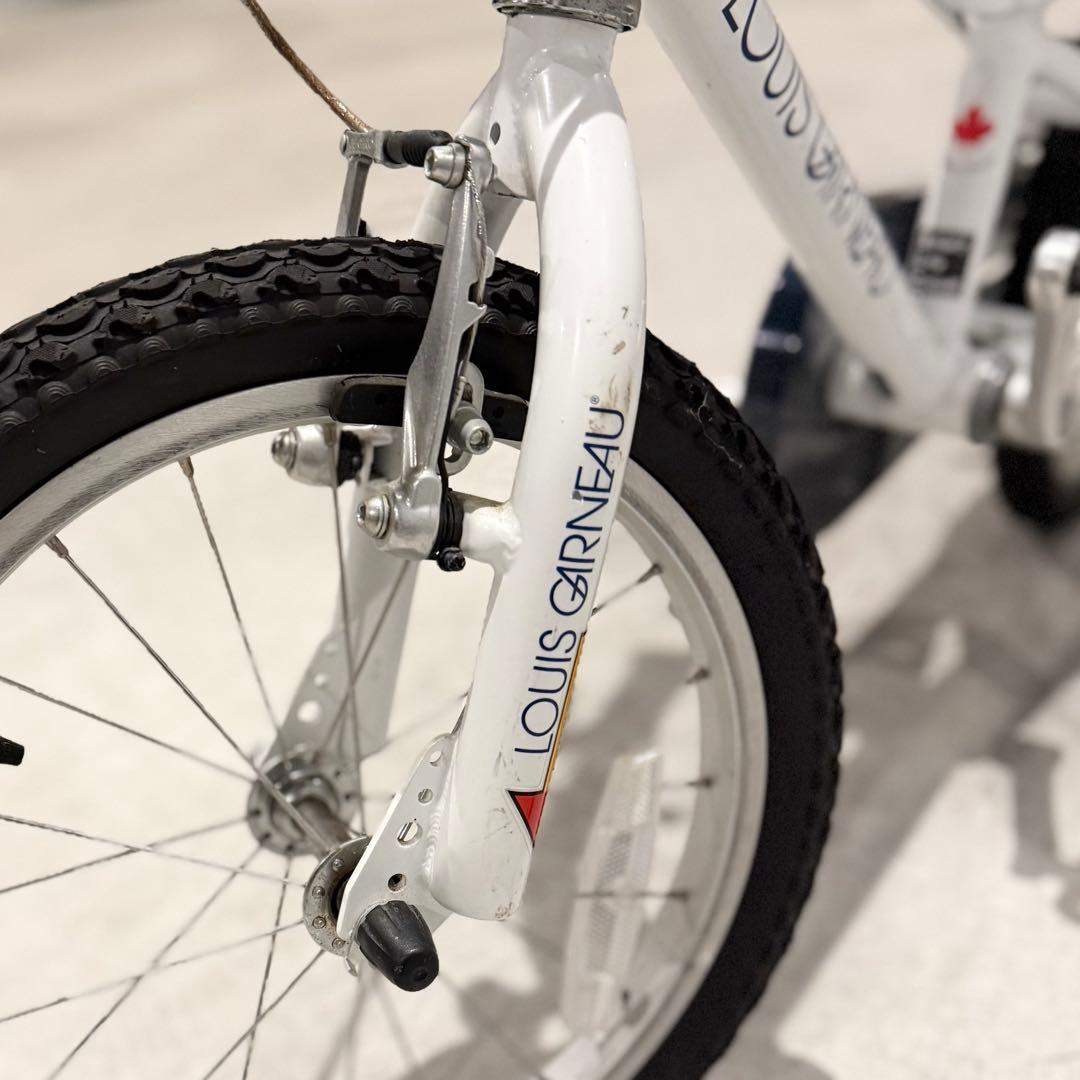 【愛知県限定】LOUIS GARNEAU 子供用自転車(白) 16インチ