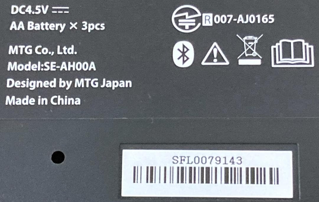 ★良品★ MTG シックスパッド フットフィット Lite SE-AH00A