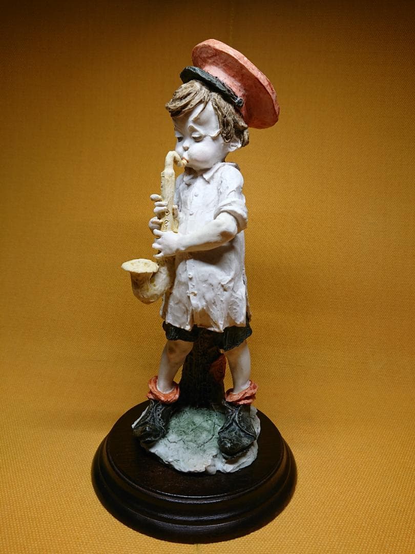 【美品】人形　陶器　イタリア　置物　インテリア　工芸品　美術品　A3317