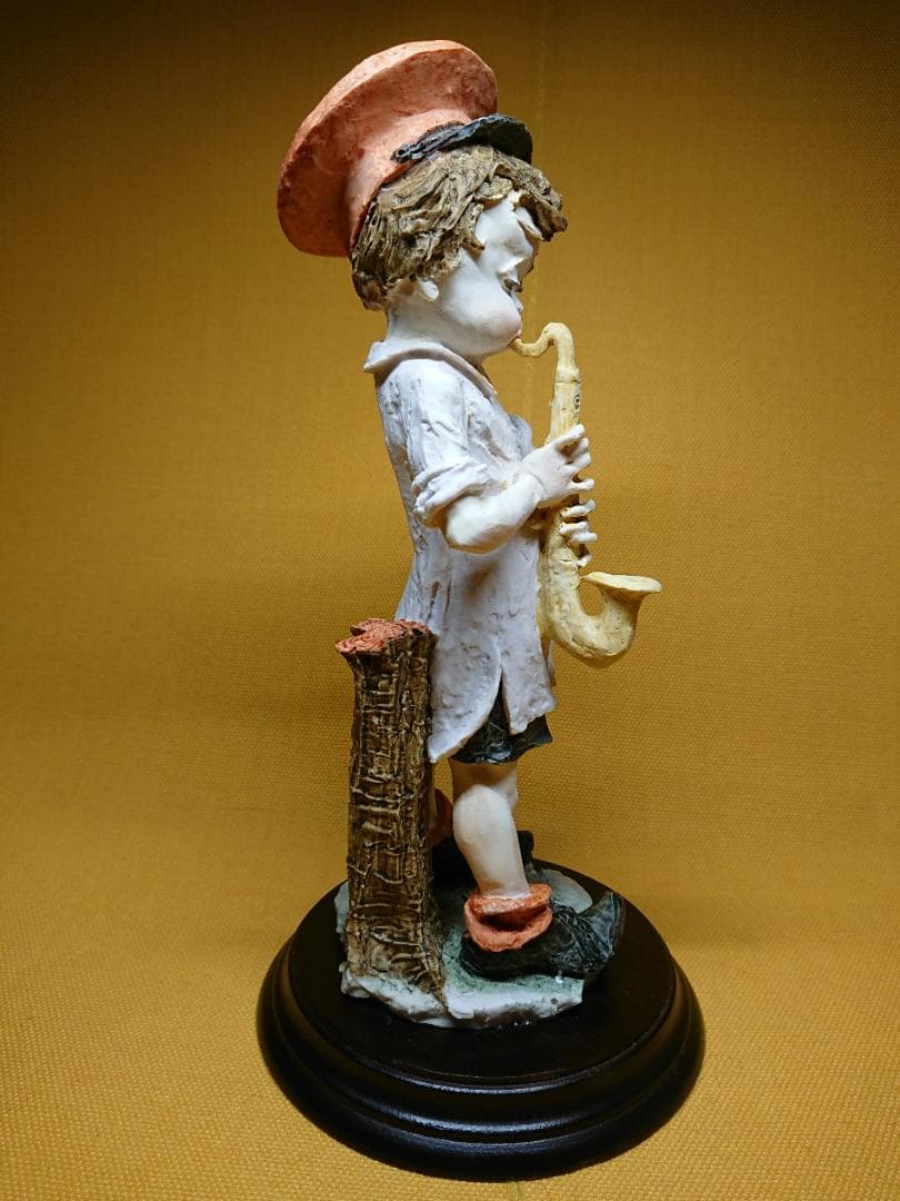 【美品】人形　陶器　イタリア　置物　インテリア　工芸品　美術品　A3317