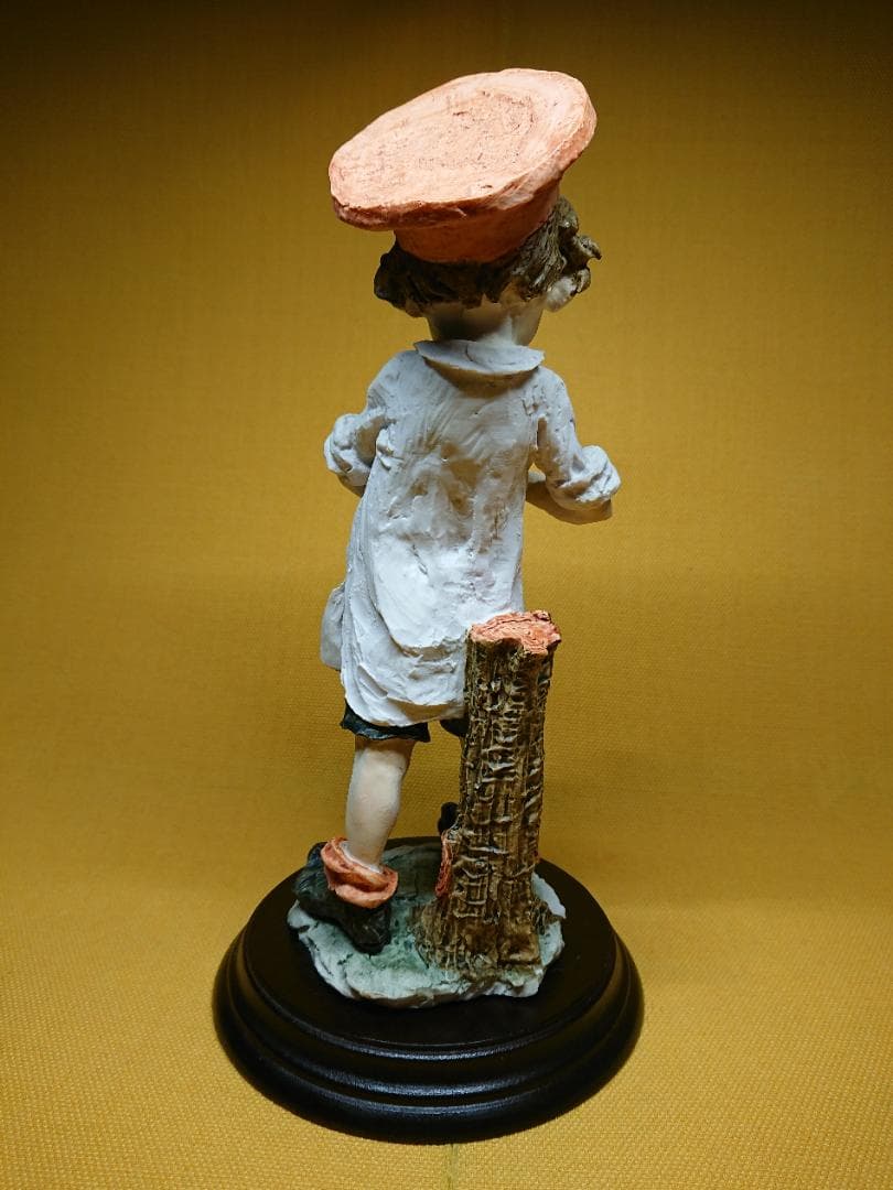【美品】人形　陶器　イタリア　置物　インテリア　工芸品　美術品　A3317