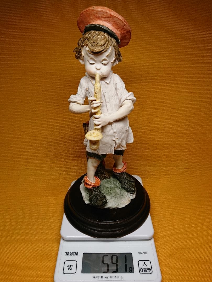 【美品】人形　陶器　イタリア　置物　インテリア　工芸品　美術品　A3317