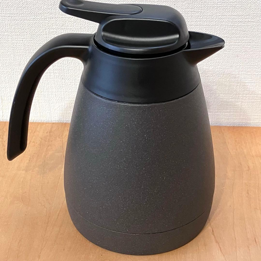 THERMOS サーモス ステンレス 卓上ポット 1L THQ-1001 黒陶