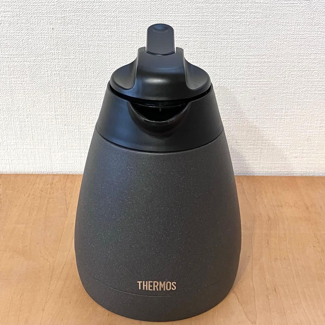 THERMOS サーモス ステンレス 卓上ポット 1L THQ-1001 黒陶