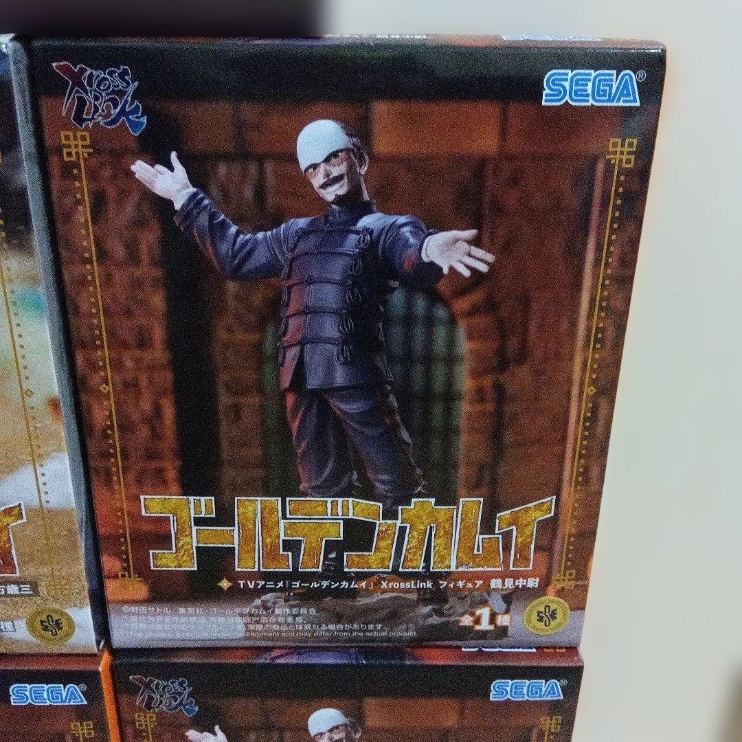 ゴールデンカムイ　XrossLinkフィギュア　鶴見中尉　鯉登少尉　土方歳三8点