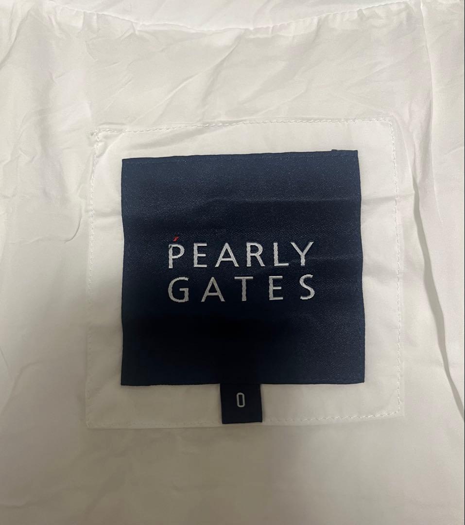 【美品】PEARLY GATES ライトダウンジャケット 白 サイズ0