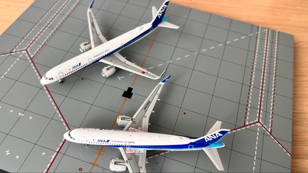 《2機セット》 1/400 ANA 全日空 A320neo A321neo