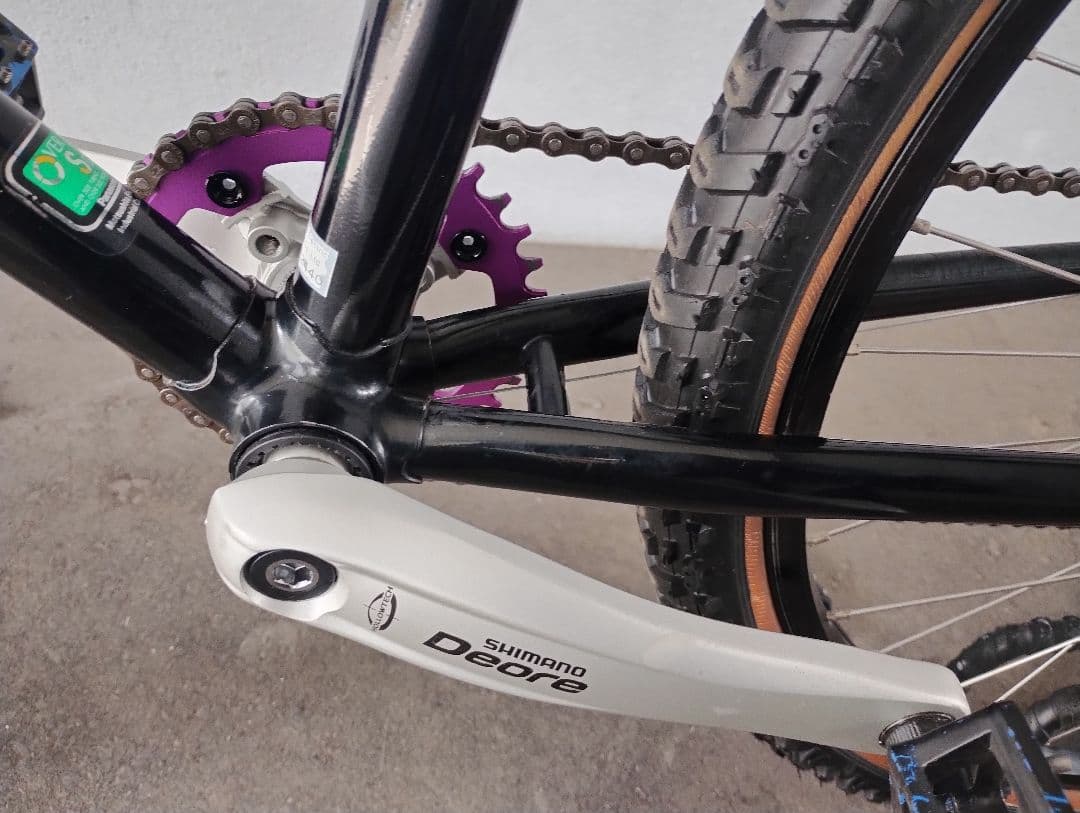 パナソニック マウンテンキャット チョイカスタム　オールドMTB クロモリ