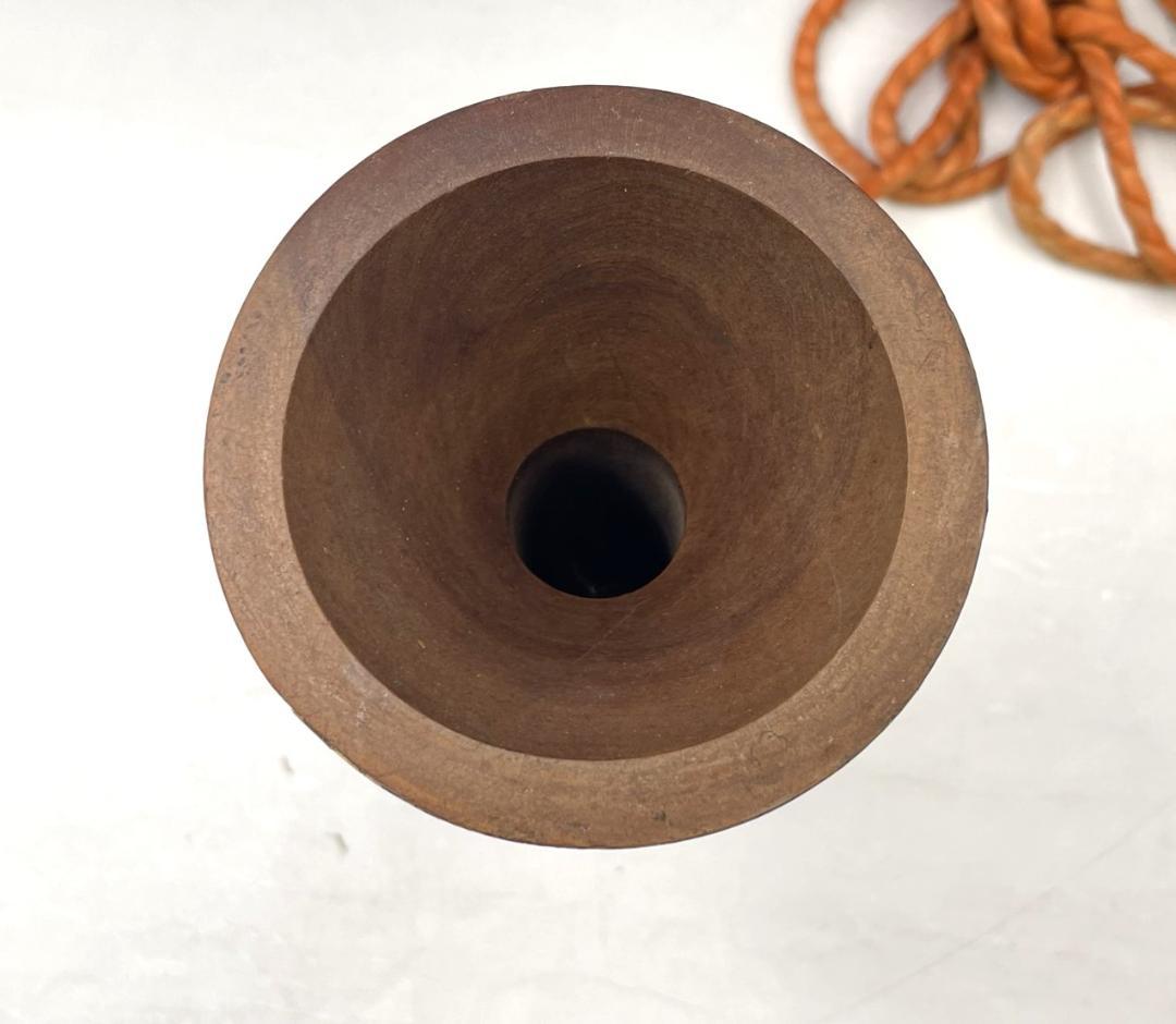 時代物 皮張り 小鼓 鼓 つづみ 和楽器 太鼓 打楽器 蒔絵 骨董 古玩 楽器
