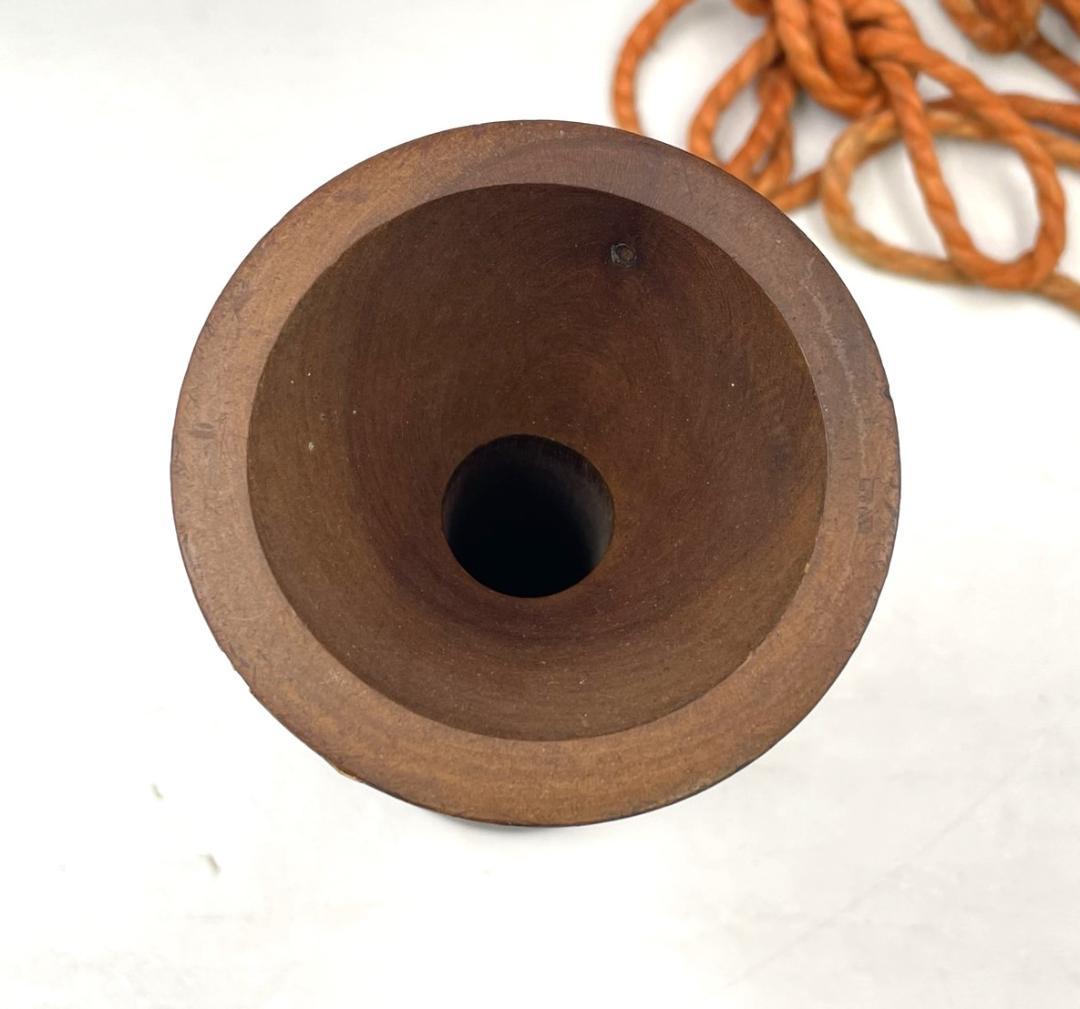 時代物 皮張り 小鼓 鼓 つづみ 和楽器 太鼓 打楽器 蒔絵 骨董 古玩 楽器